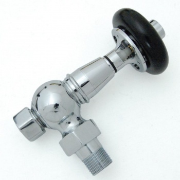 Amberley TRV Cast Iron Radiator Valve - Chrome